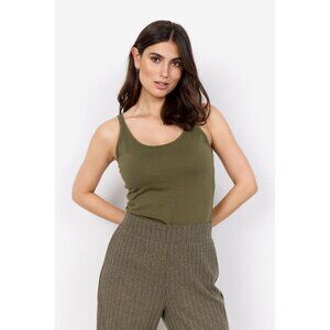 NWT SOYA CONCEPT Pylle Olive Tank Top
